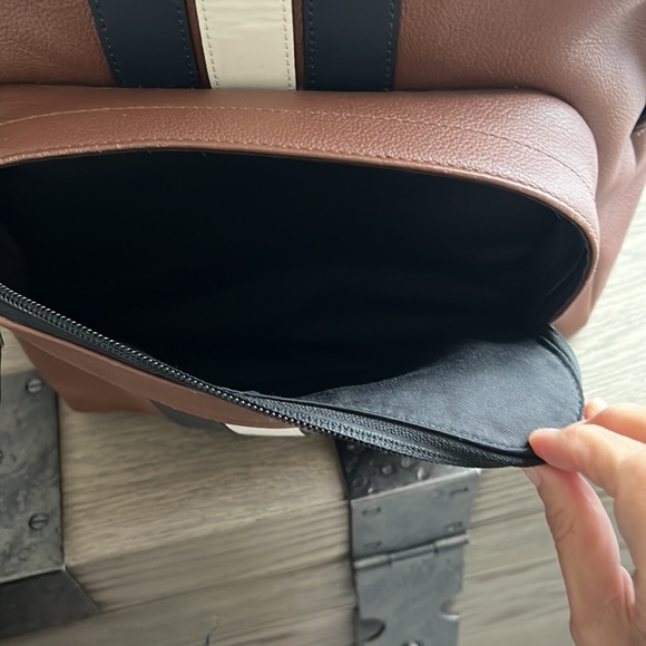 Men’s Coach Houston Backpack with Varsity Stipe - Picture 9 of 12